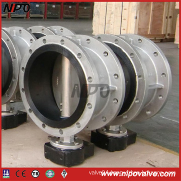 Flanged Center Line Type Rubber Lining Butterfly Valve